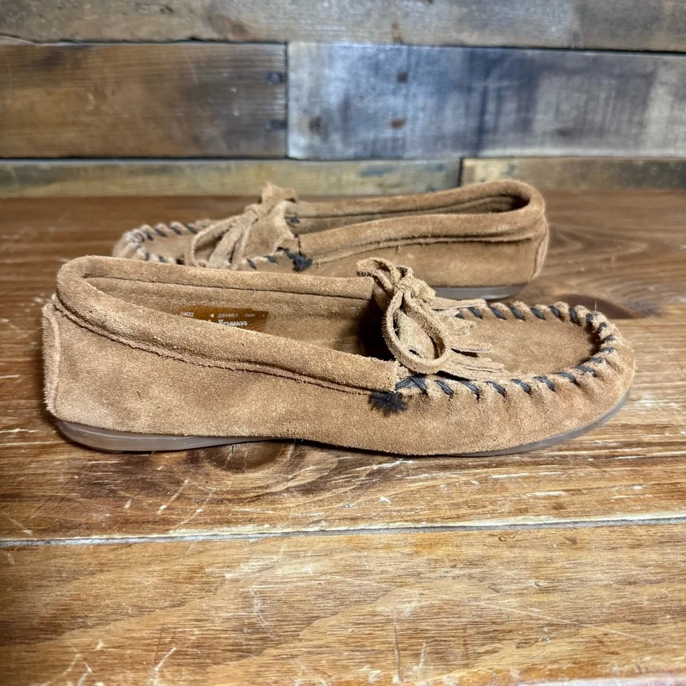 Minnetonka brown caramel